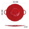 imageedit_0_6945779634 Silicone Spill Stopper Lid – Multifunctional Cookware Cover | Indo Glow