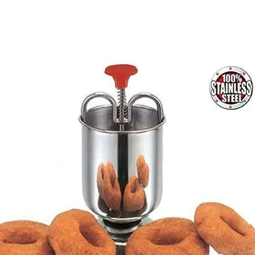 imageedit_0_8061458852 Medu Vada Maker – Stainless Steel for Crispy Vada's & Donuts | FirePot