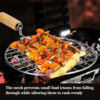 imageedit_0_8131564713 Papad Jali Roaster – Stainless Steel with Wooden Handle | CookAura