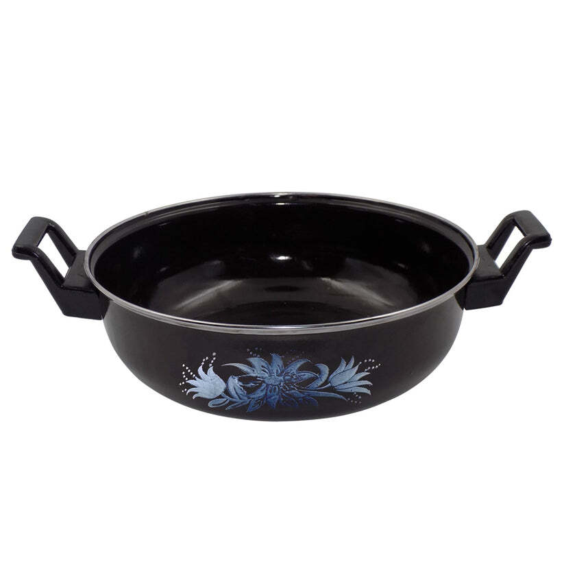 imageedit_0_8558247349 Cast Iron Kadai – Traditional 14 Inch Durable Pan | Indo Glow
