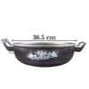 imageedit_0_9511832547 Cast Iron Kadai – Traditional 14 Inch Durable Pan | Indo Glow