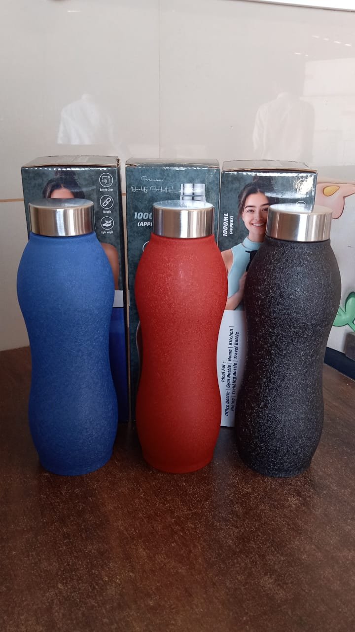 Stainless Steel Water Bottle – Leakproof 1000ML Capacity