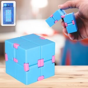 Infinity Cube Fidget Toy – Stress Relief & Focus Enhancer