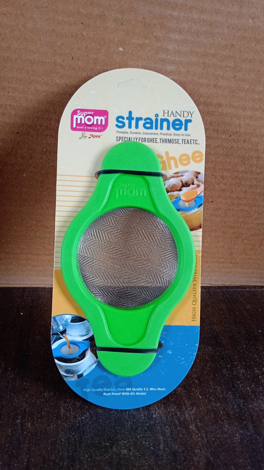 Stainless Steel Mesh Strainer – Durable Dual Handle Design