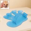 0172_pet_wash_brush.jpg Pet Grooming Gloves – Gentle & Effective Fur Removal and Massage