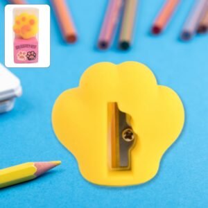 Pencil Sharpener for Kids – 2 in 1 Sharpener and Eraser Combo