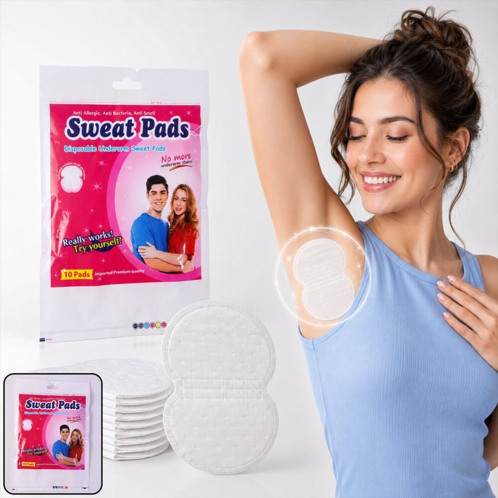 Underarm Sweat Pads – Discreet & Absorbent for Daily Use