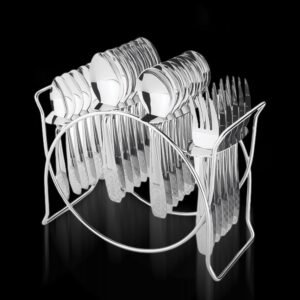 Stainless Steel Cutlery Set – Durable 24-Piece Dining Essentials