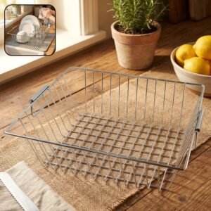 Stainless Steel Kitchen Sink Basket – Multi-Functional & Durable