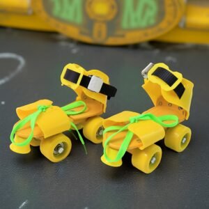 Adjustable Dry Skates for Kids – Lightweight Beginner Quad Skates