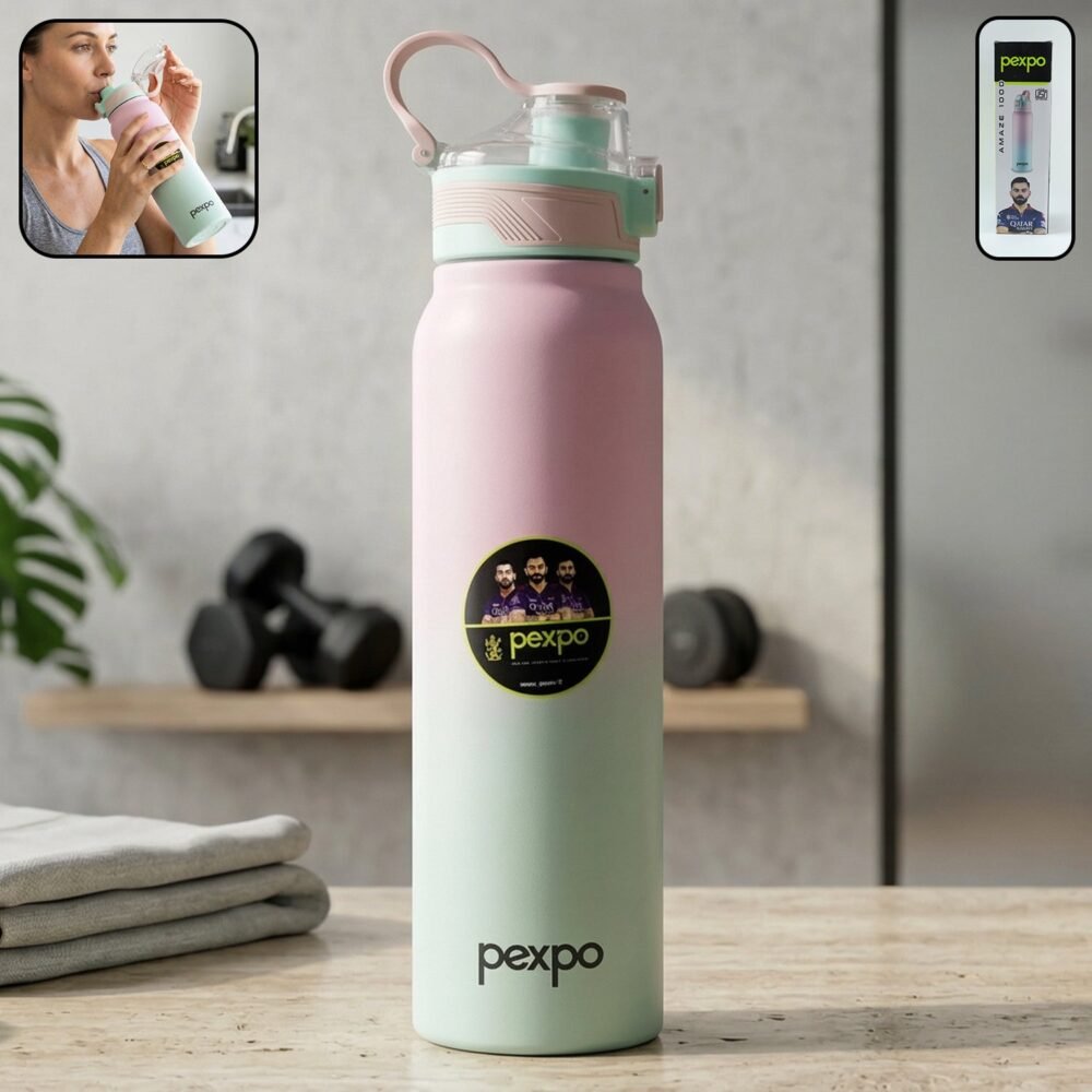 Insulated Stainless Steel Water Bottle – Hot & Cold Retention for Active Use