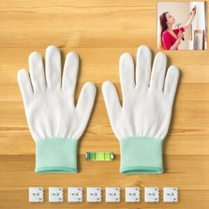 Picture Hanging Kit – Complete Wall Mounting Set with Level & Gloves
