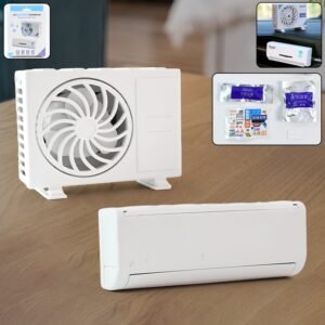 Solar-Powered Car Air Freshener – Built-in Perfume Diffuser