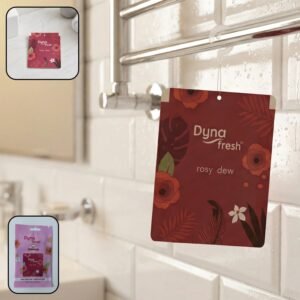 Rosy Dew Hanging Air Freshener – Long-lasting floral fragrance