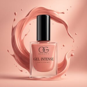 Gel Nail Polish – Pastel Peach Long-Lasting & Quick Dry Finish