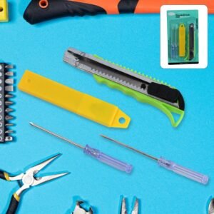 01_3a9377ab-9b2d-4fc1-8f3b-d9b7db97f91a.jpg Heavy Duty Cutter Knife with 2 Screwdrivers - Safe & Durable Set