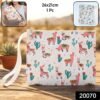 Printed Zipper Pouch – Compact Multipurpose Organizer with Wrist Strap