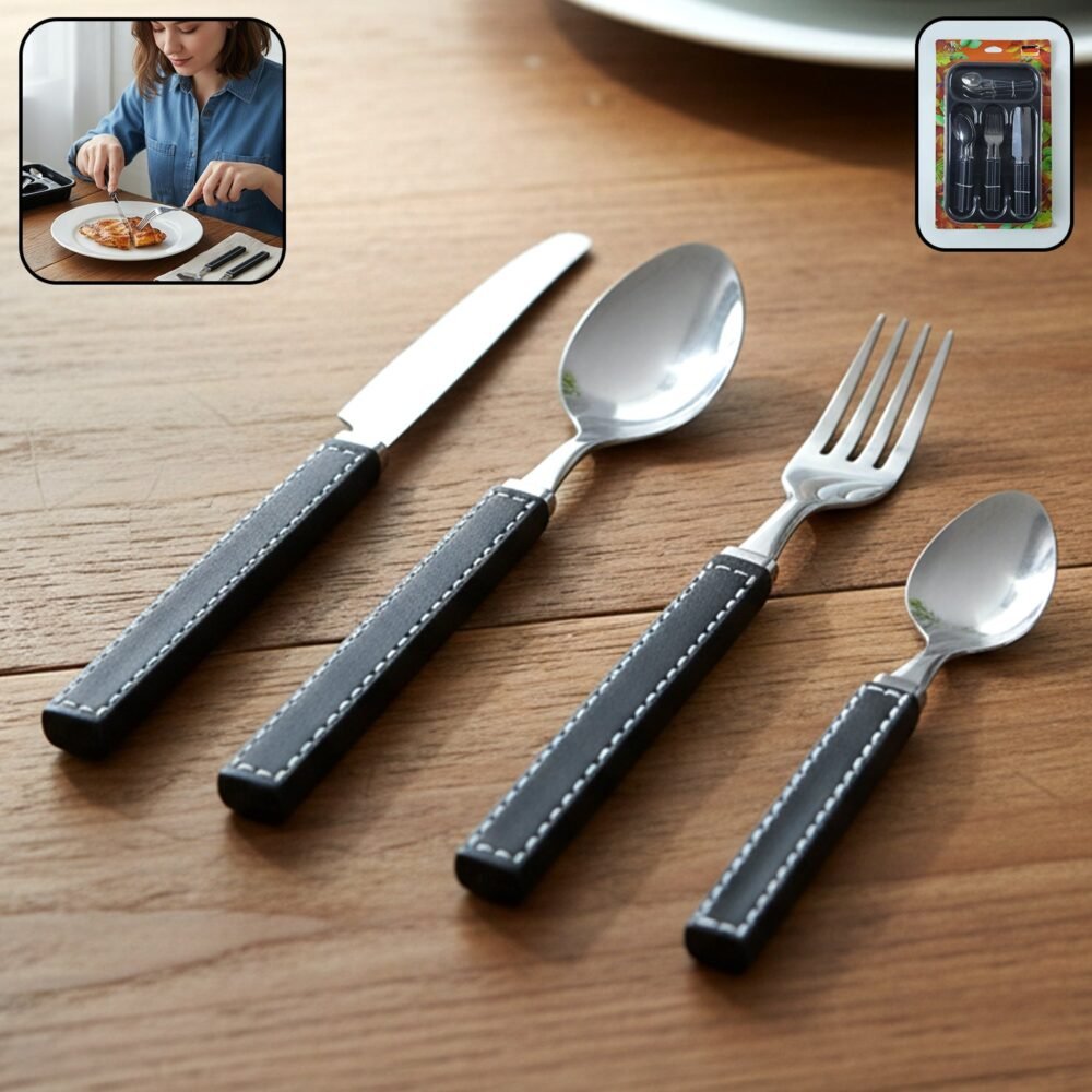 01_3d90bd14-7c23-42e8-b66a-978a5f396f3a.jpg Stainless Steel Cutlery Set – 24-Piece with Plastic Handles & Tray