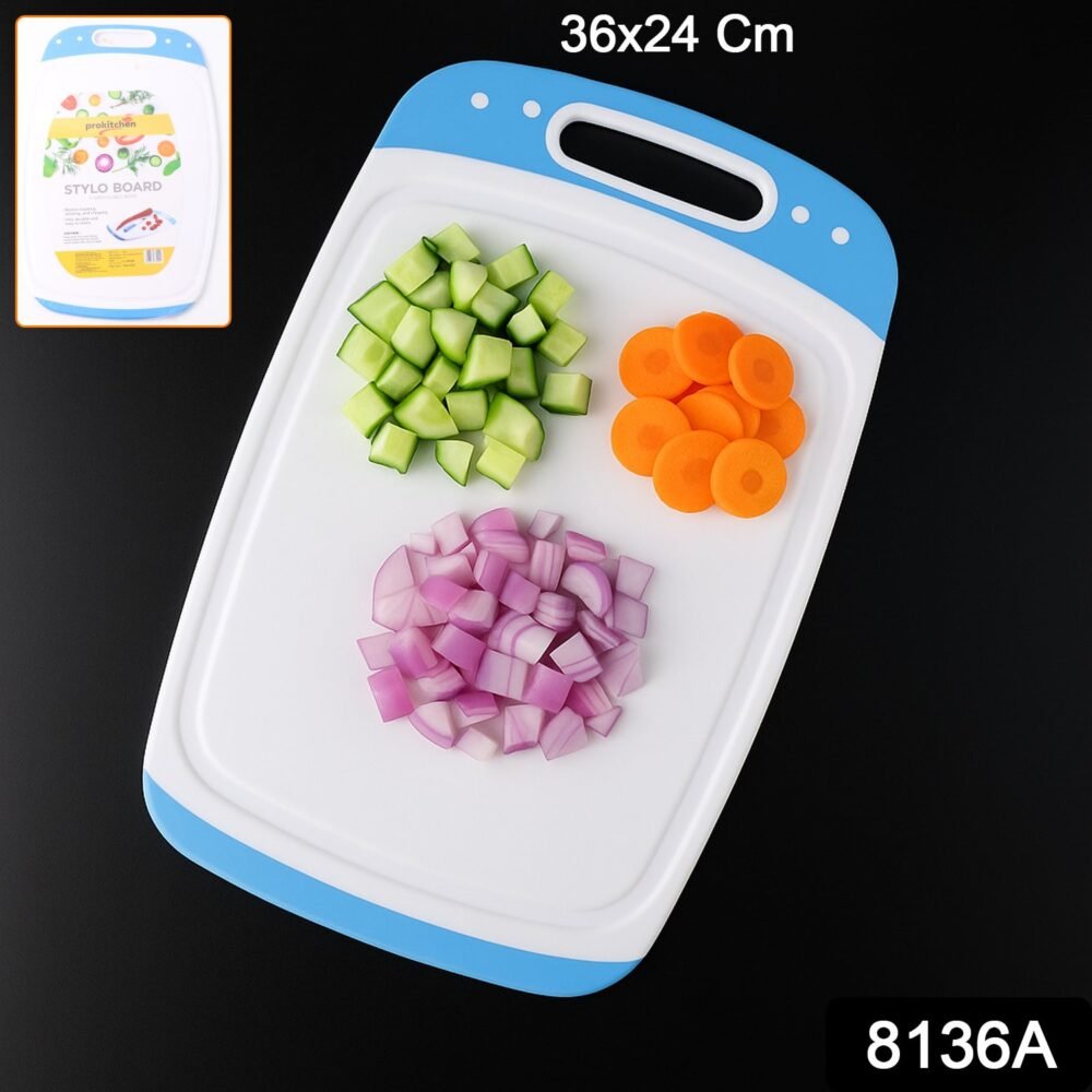Plastic Chopping Board ñ Non-Slip, Antibacterial | Pro Clean