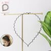 Metal Zigzag Hair Bands – Non-Slip Flexible Headbands (6 Pc)