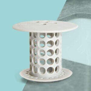 Tub Drain Hair Catcher – Universal Silicone Anti-Clog Strainer