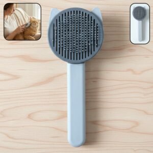 Pet Hair Removal Needle Comb – Gentle Deshedding for Dogs & Cats