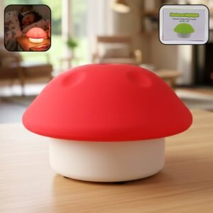 Mushroom Shaped LED Night Light – Soft Glow Energy Saving Lamp