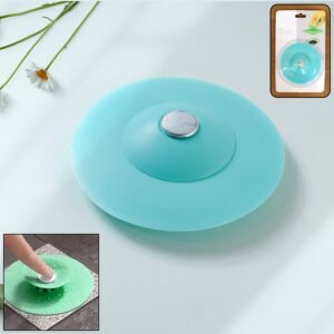 Silicone Sink Drain Cover – Flexible Hair Catcher & Anti-Clog Strainer