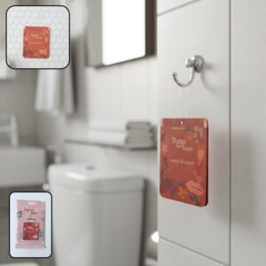 Hanging Bathroom Air Freshener Gel – Long Lasting Fragrance & Odor Control