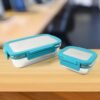 Stainless Steel Lunch Box – Durable Leak-Proof 2 Pc Set