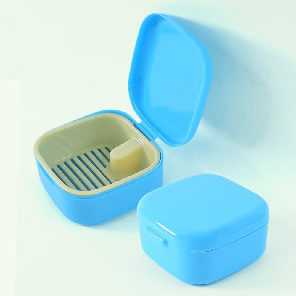 Multi-Purpose Storage Box with Lid & Drain Tray – Compact Organizer