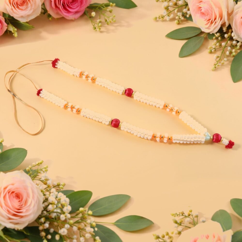 Pooja Gajra Garland – Traditional Floral Decorative Accessory