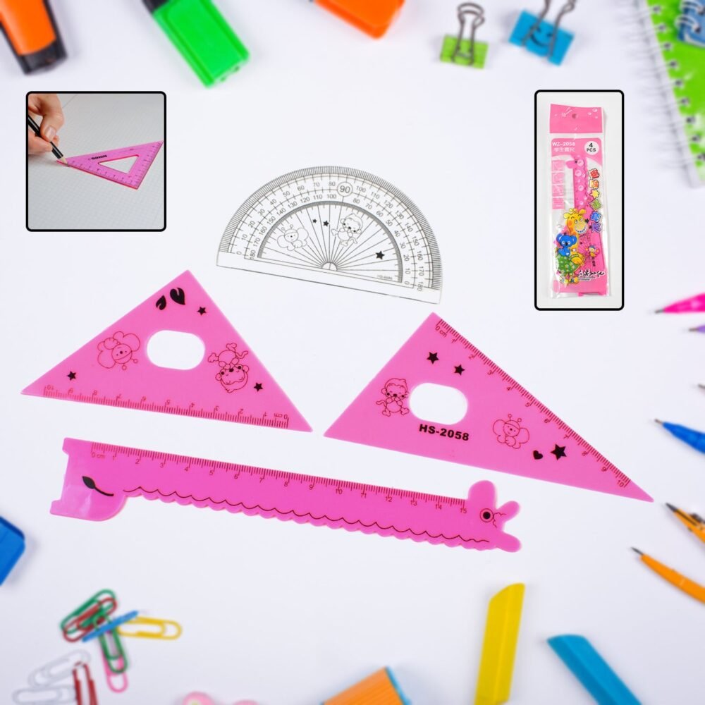 01_83096ab0-28f1-403c-b938-8caaed729917.jpg Giraffe Ruler Set – Durable 4 Pc Plastic Measuring Tools