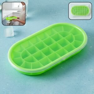01_85f6c3f3-62c6-474a-b70f-6e48457aca3c.jpg Oval Silicone Ice Cube Tray – Easy Release & Odor-Free Storage