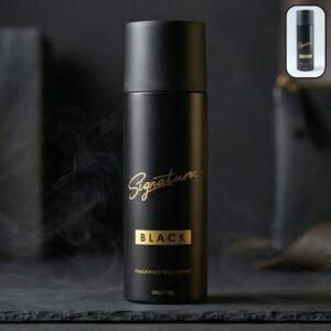 01_893ad717-ab81-43b3-950a-dd2c9871bc3c.jpg Signature Black Body Spray – Long Lasting Masculine Fragrance