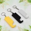 Plastic Keychain Mobile Stand – 2 in 1 Multicolor Phone Holder Set