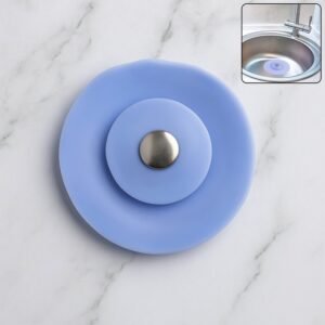 Silicone Sink Strainer & Stopper – Durable 2-in-1 Kitchen Protection