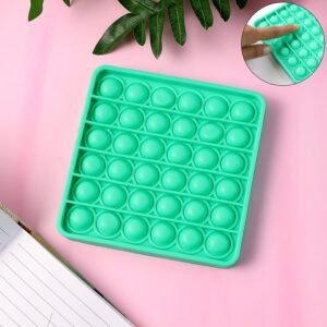 Stress Relief Silicone Pop It Fidget Toy – Durable & Portable