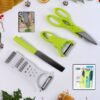 Kitchen Cutting Set – 4-Piece Stainless Steel Multi-Tool Kit