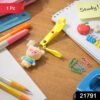Teddy Bear Keychain – Cute Cartoon Bag Charm with Love Strap
