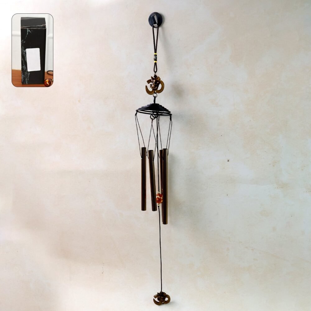 01_9af2bea2-121e-4cb1-b6a8-f97d0471bfab.jpg Metal Wind Chime with Om Symbol – Peaceful Spiritual Decor