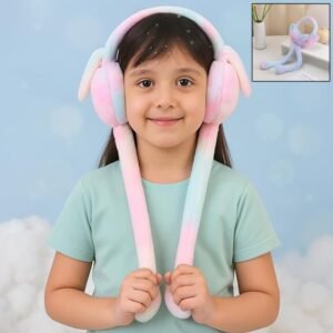 01_Bunny-Moving-Ear.jpg Winter Earmuffs for Kids – Soft Plush & Cozy Ear Warmers