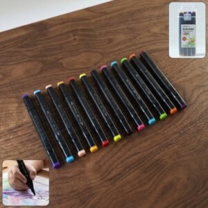 01_a40b0c9c-b323-4aca-8f21-647d40c828cb.jpg Acrylic Dual Tip Marker Set – Vibrant Watercolor Art Pens
