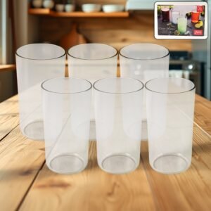 01_a58eeaf1-4c7e-4c8a-90ad-656abe64fbca.jpg Clear Plastic Tumbler Set – 6-Piece Unbreakable Glass-Look