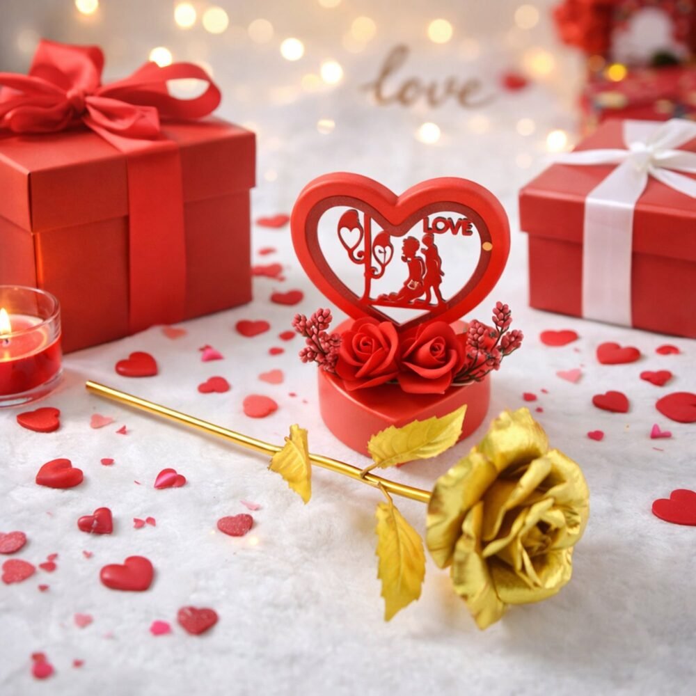 01_a63ae52f-b4c8-46c4-aa4c-9e9449d8b9c6.jpg Heart Love Decorative Showpiece – Elegant Golden Rose Gift Set