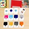 Color & Shape Flashcards – 32-Piece Early Learning Set for Toddlers