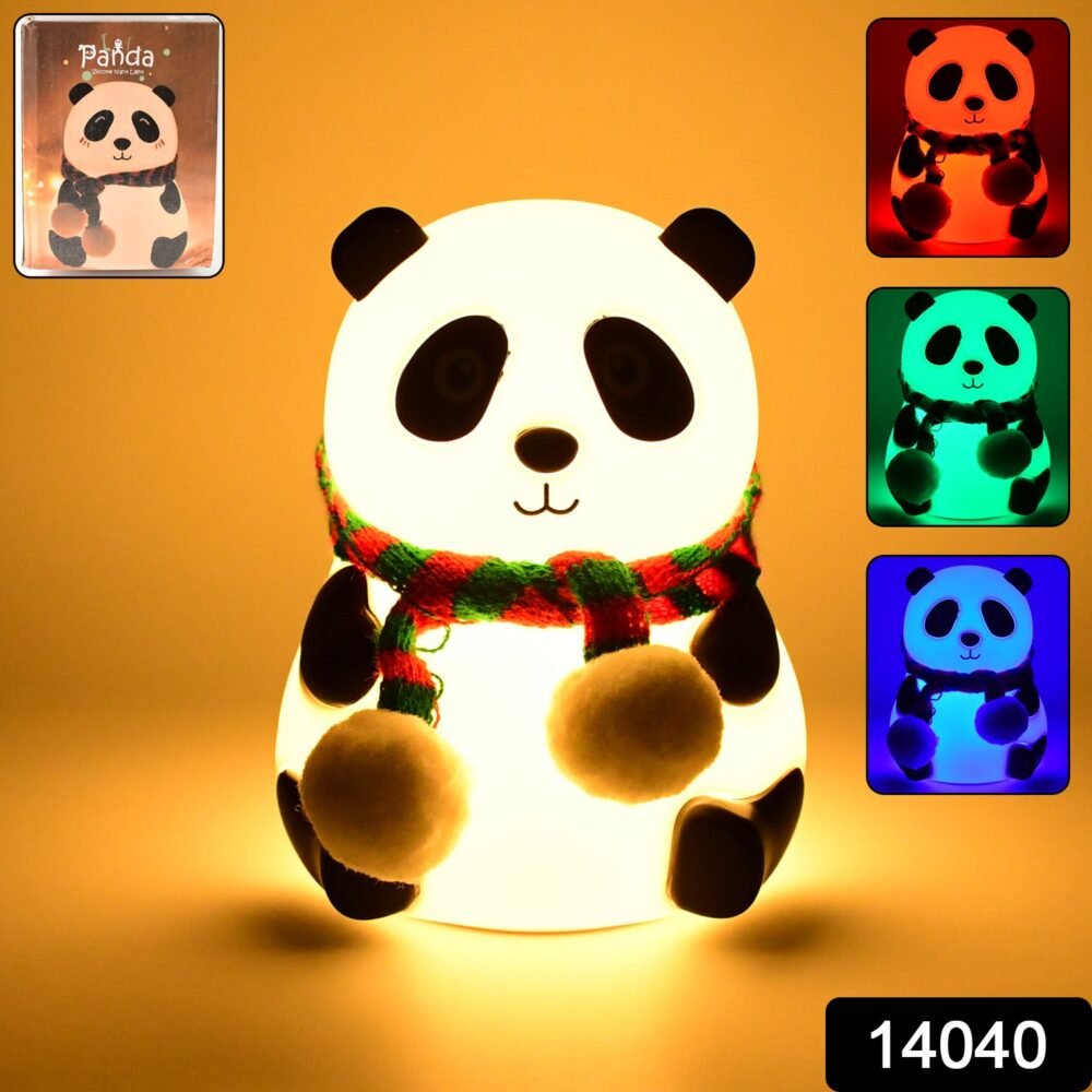 Panda Night Light ñ 7-Color LED Touch Sensor Lamp | Indo Glow