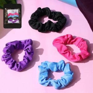 01_b54cae62-f205-431d-97f4-60e9517dac31.jpg Hair Scrunchies Set – Soft, No-Pull & Crease-Free Bands