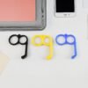 Hook-style Plastic Mobile Stand – Compact Universal Support