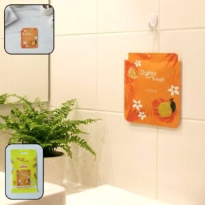 Citrus Hanging Air Freshener Gel – Long-lasting Lemon Fragrance